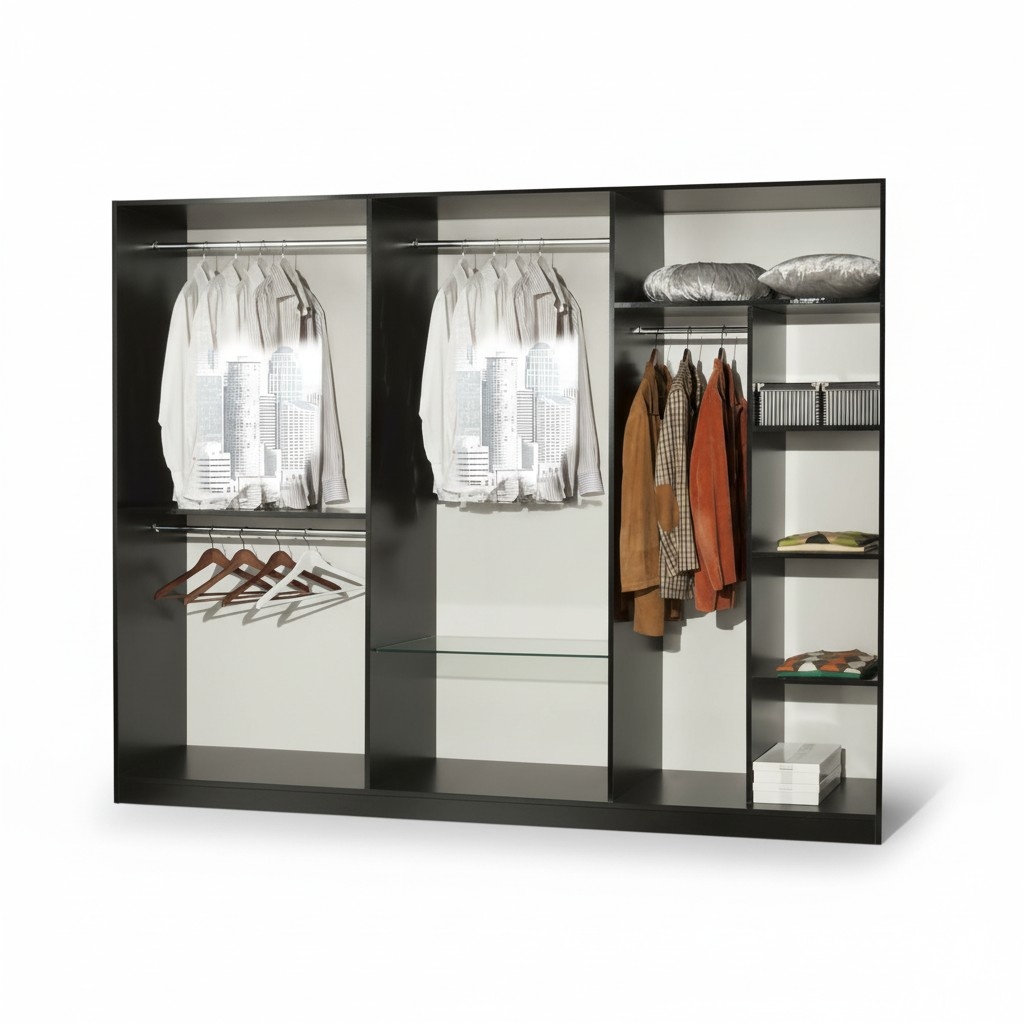 Kleiderschrank Moderner xxl Schrank Italienische Möbel Schlafzimmer