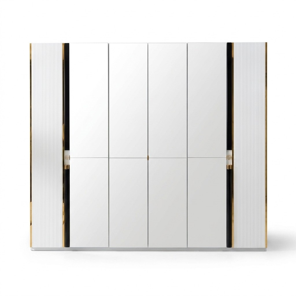Kleiderschrank Möbel Schrank Italienischer Stil Luxus Schränke Schlafzimmer Gold