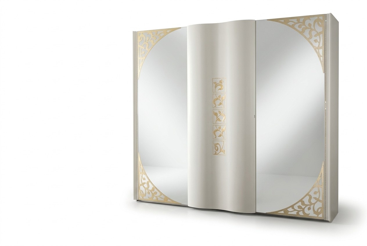 Kleiderschrank Schlafzimmer Holz Schrank Stil Holz Schränke Modern Spiegel XXL