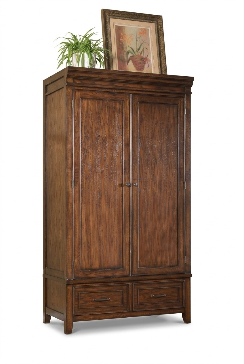 Kleiderschrank Holz Schrank Möbel Landhaus Schränke Schlafzimmer