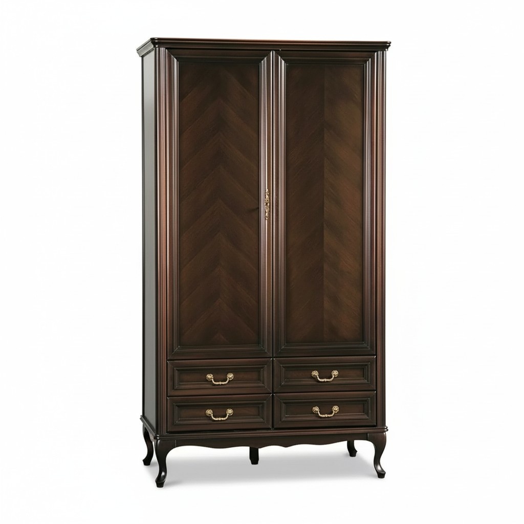 Kleiderschrank Schlafzimmer Schrank Antik Stil Barock Schränke