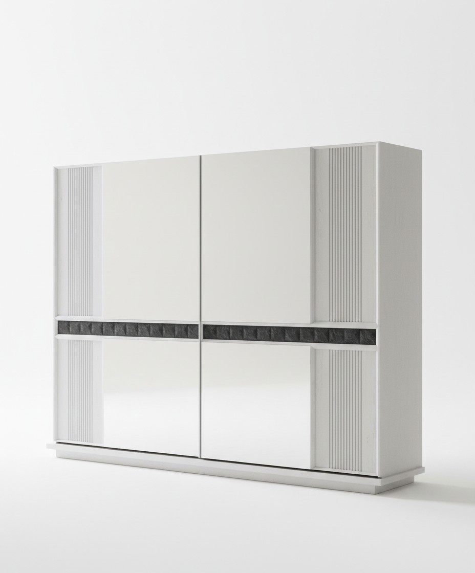 Kleiderschrank Schrank Luxus Holz Schränke Design Möbel Schlafzimmer