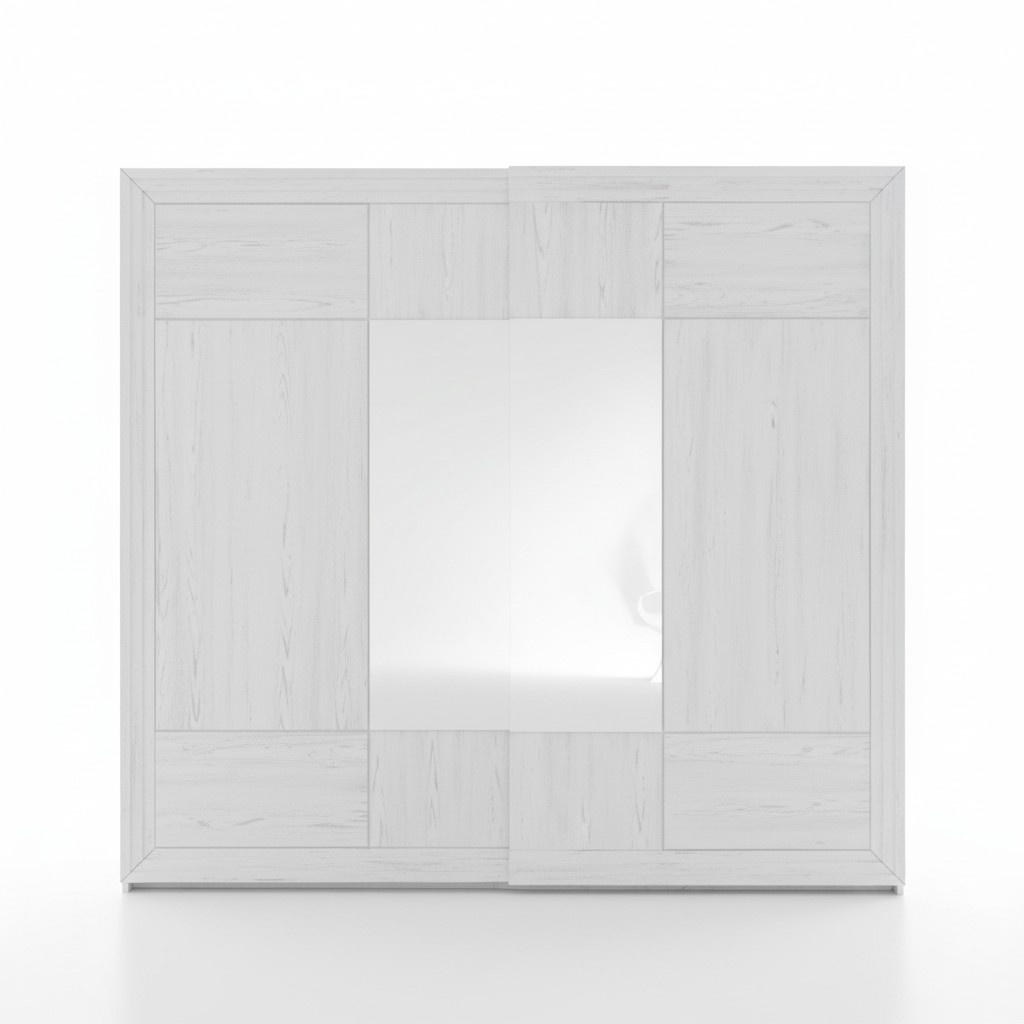 Kleiderschrank Weiß Schrank Holz Schlafzimmer Design Modern Möbel Neu