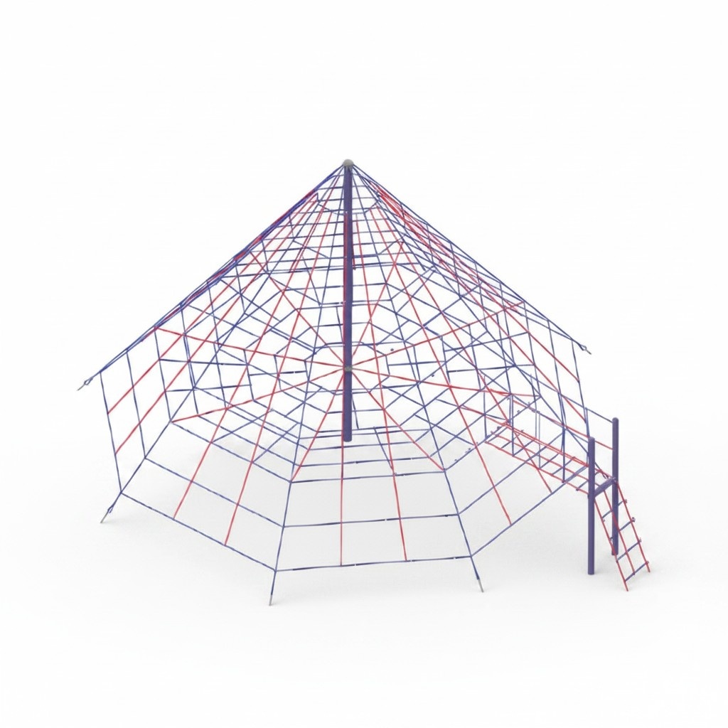 Kletter Spinne Seilklettergerät Seilpyramide Pyramide Netzpyramide Kletternetz