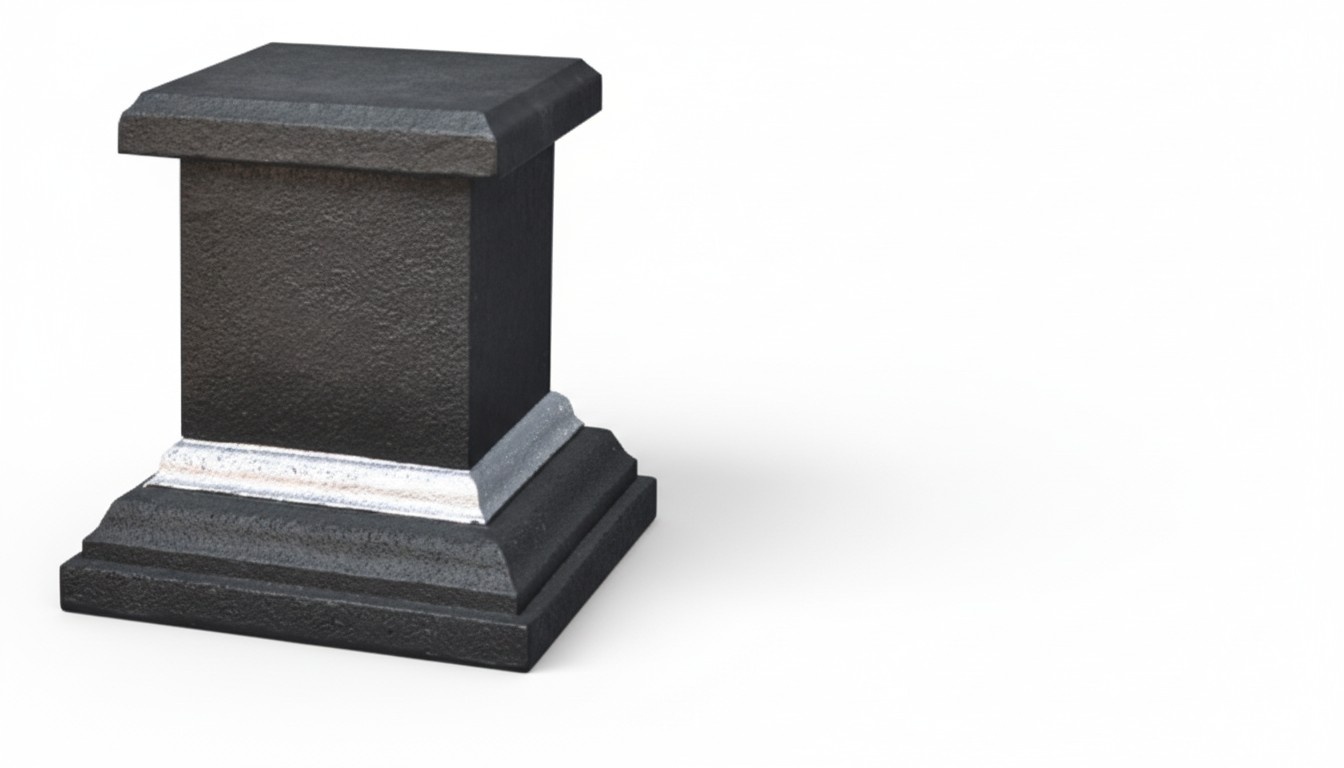 Kolonial Stil Säule Podest Antik Design Element Säule Ständer Blumen Säulen