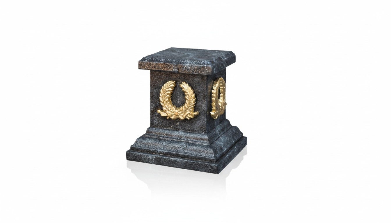 Kolonial Stil Säule Podest Antik Design Element Säule Ständer Blumen Säulen