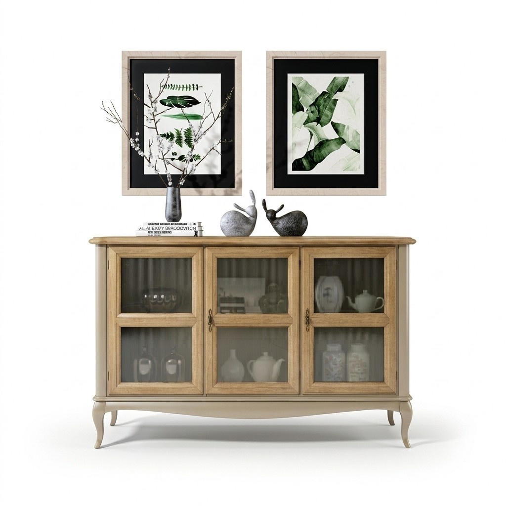 Kommode Sideboard Regal Schrank Regale Massiv Holz Möbel aus Italien Schränke
