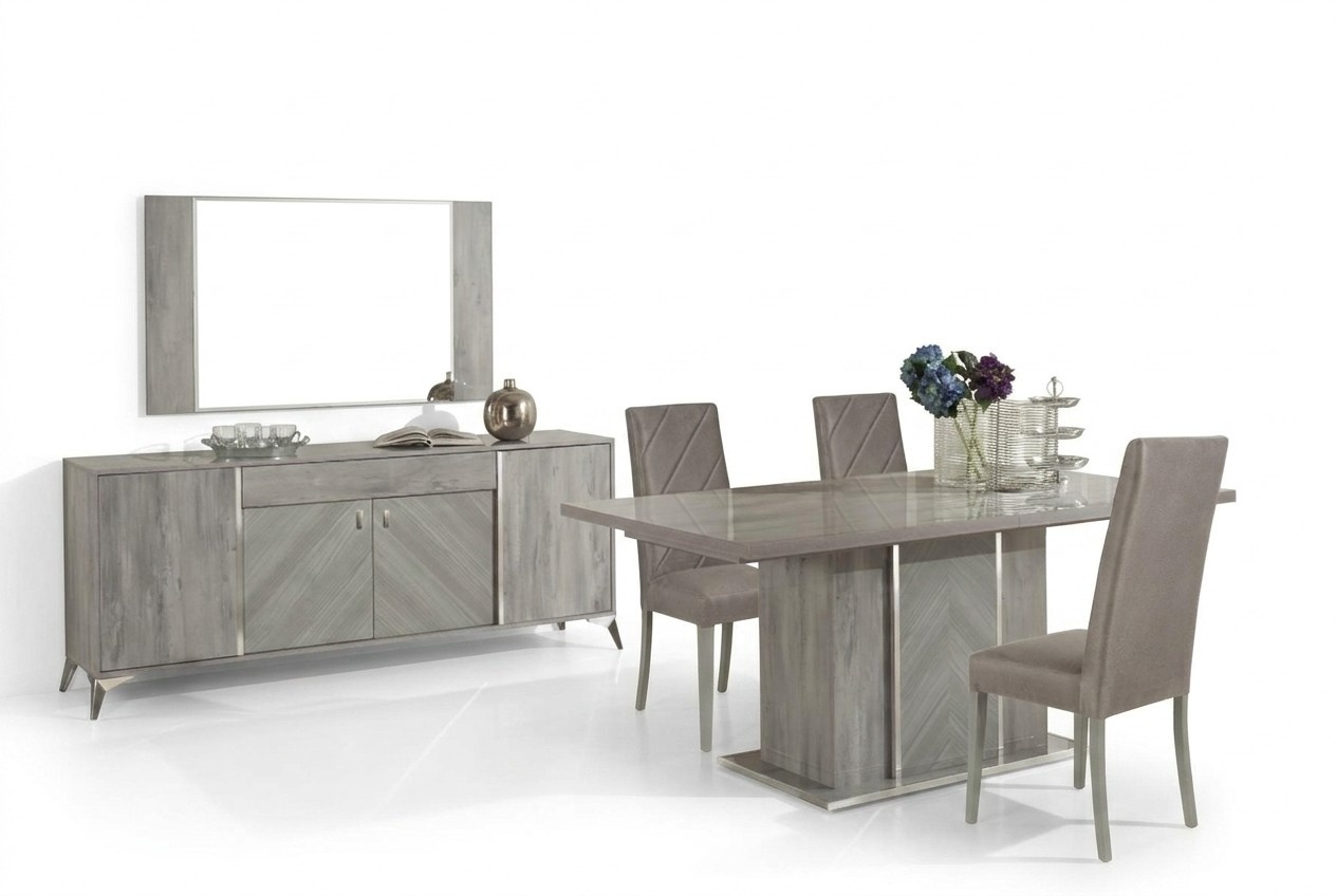 Kommode Spiegel Kommoden Gruppe Garnitur Holz Design Schlafzimmer Konsolen Set