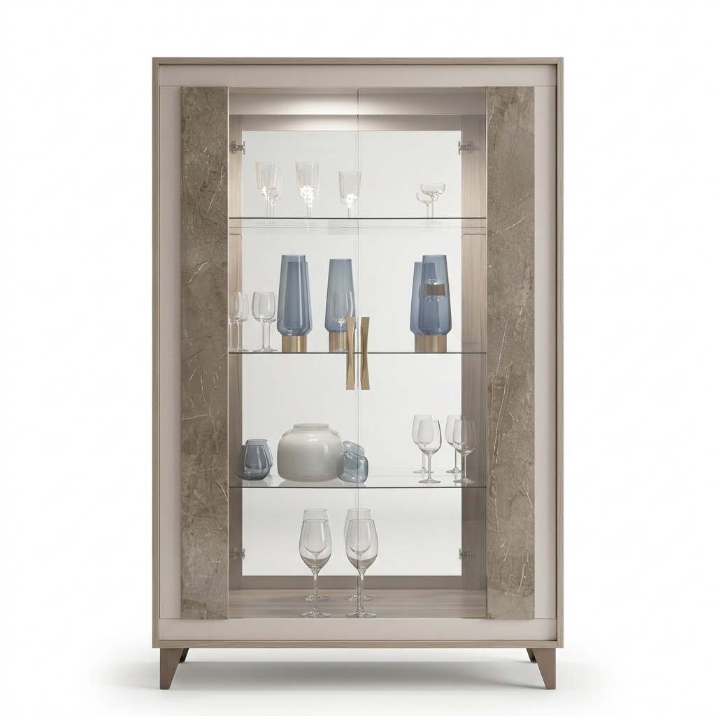 Vitrine Kommoden Kommodenschrank Glas Designer Schrank Schränke