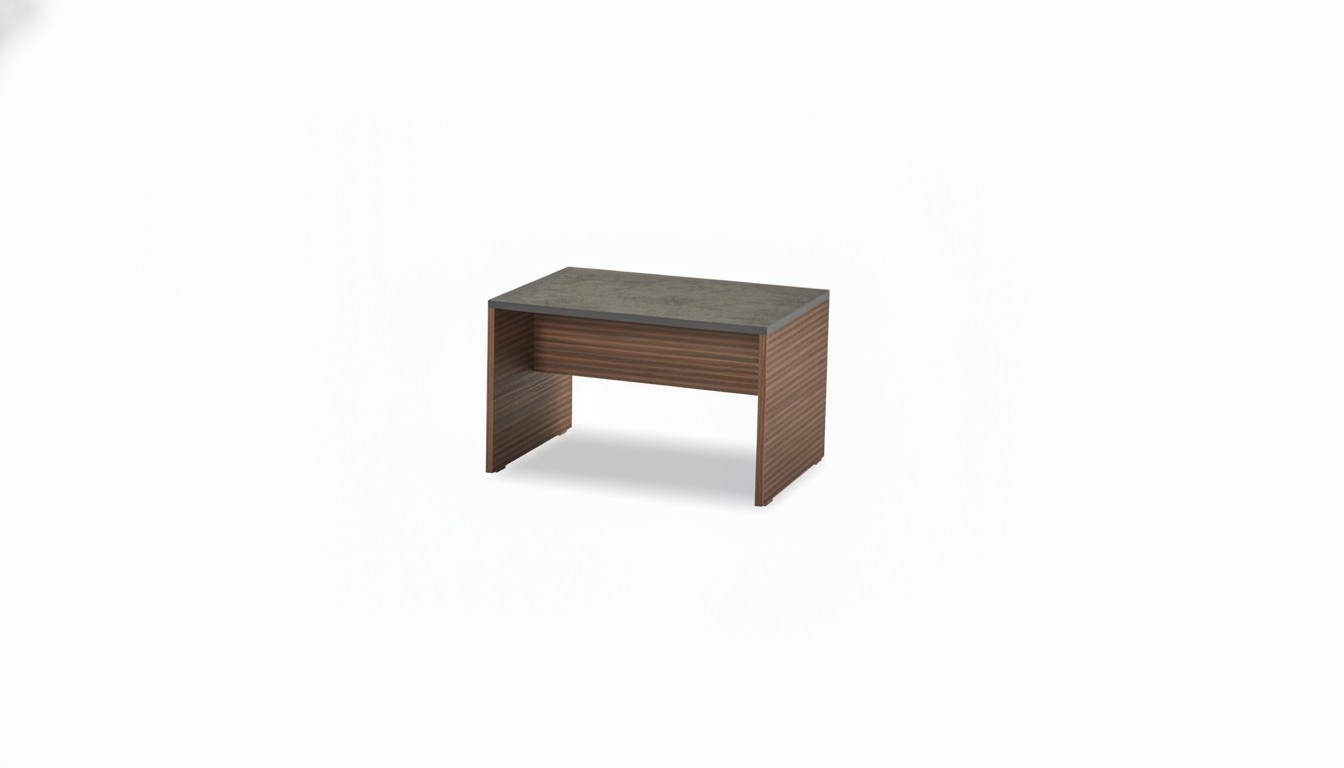 Kompakter Brauner Couchtisch Designer Arbeitszimmer Edle Ablagentische