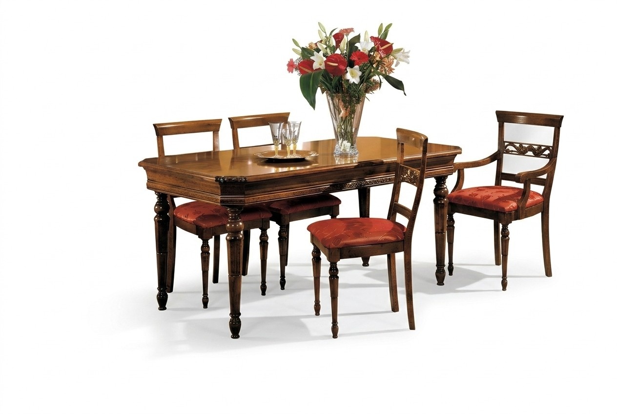 Komplett Set Esstisch 4 Stühle Esszimmer Sets Ess Gruppe Holz Tisch Tische 5tlg