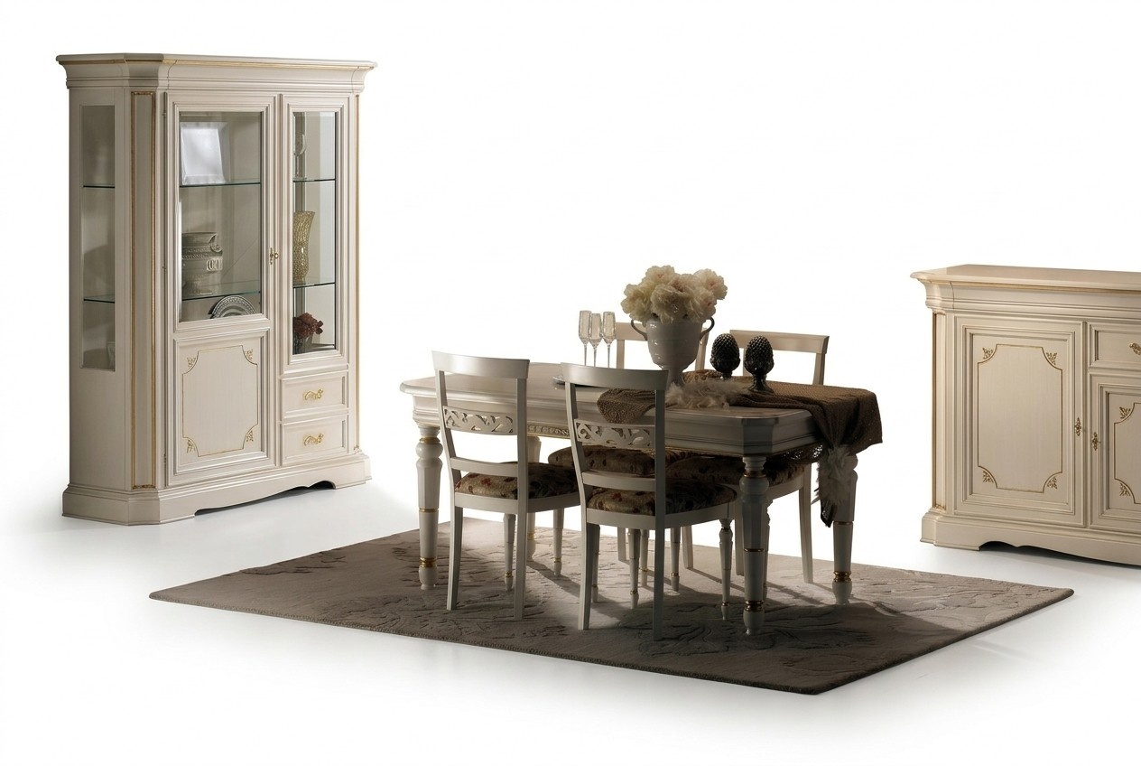 Komplett Set Esstisch 4 Stühle Esszimmer Set Ess Gruppe Holz Tisch Tische 5tlg