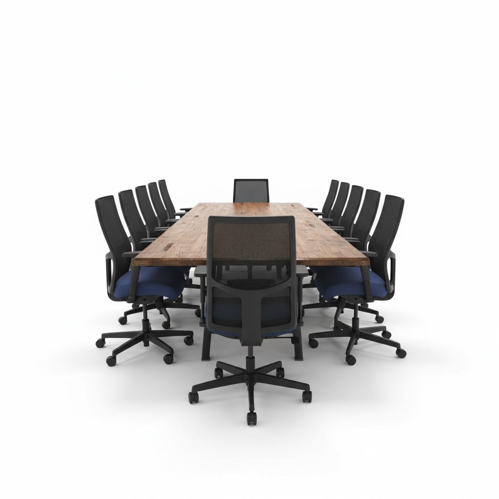 Konferenz Besprechnung Tisch Echtes Holz Massive Möbel Tische Esstzisch