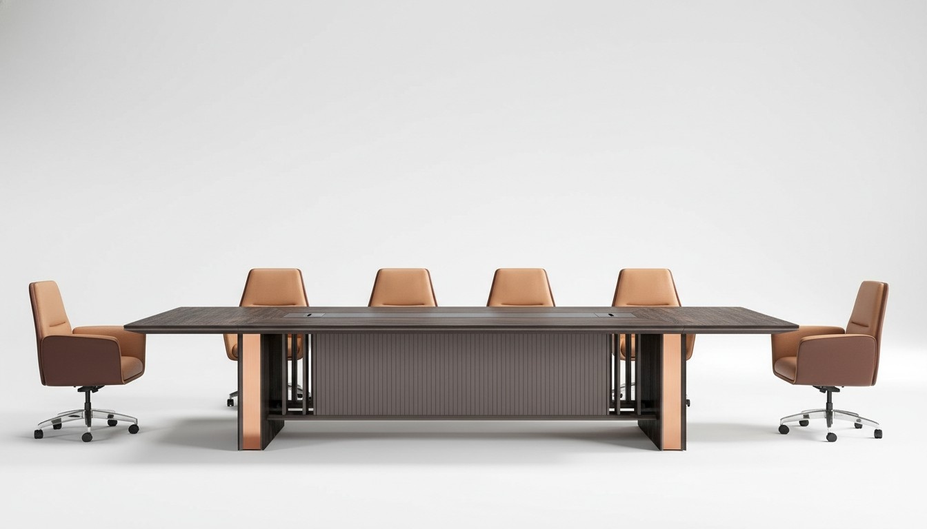 Konferenztisch Tisch Besprechungstisch Meeting Tische 6 Sessel 7tlg. Garnitur