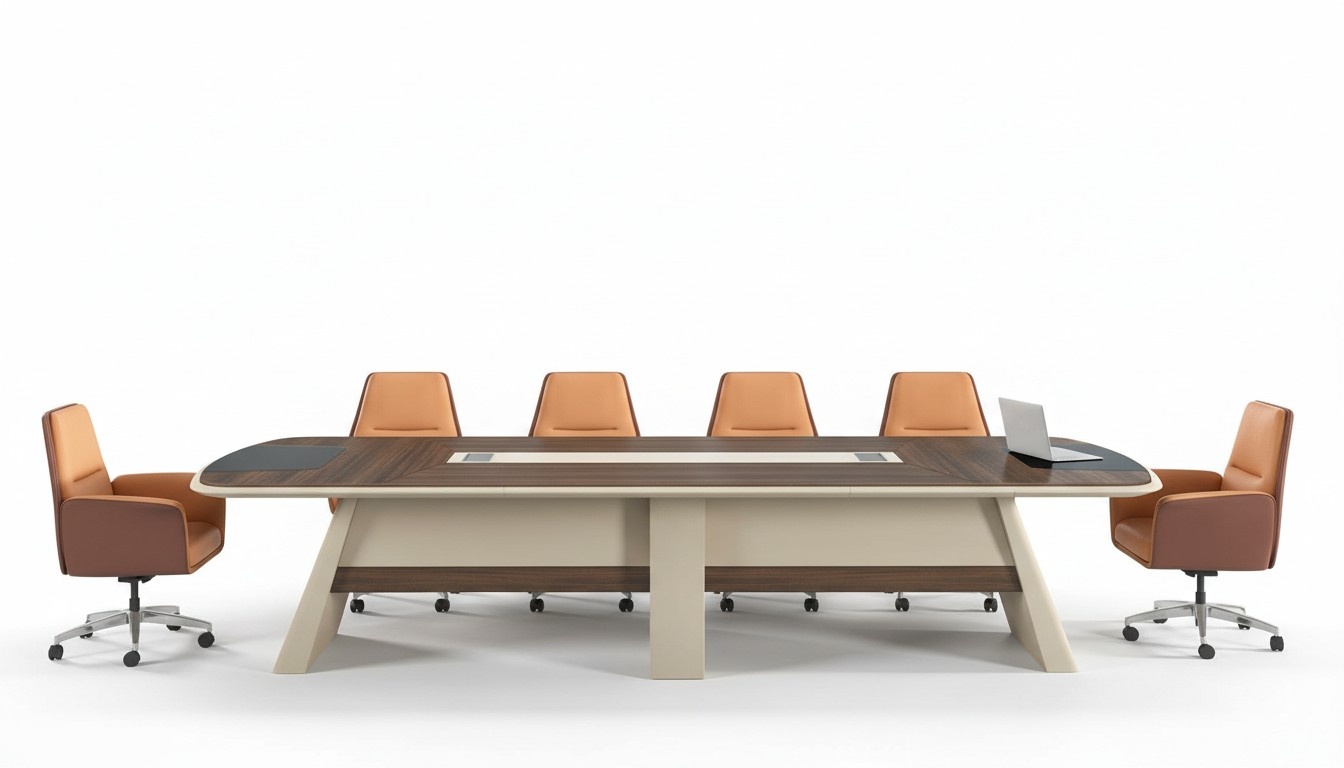 Konferenztisch Tisch Meeting Besprechungstisch Tische 6 Sessel 7tlg. Garnitur