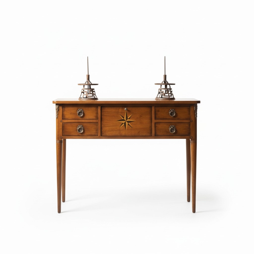 Konsole Beistell Schlafzimmer Holztische Konsolen Klassischer Nachttisch Neu