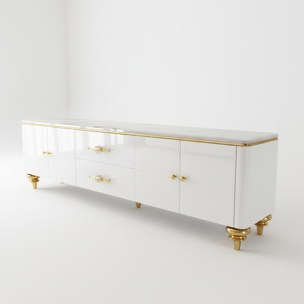 Konsole Kommode Anrichte Wand Tisch Wohnzimmer rtv Konsolentisch