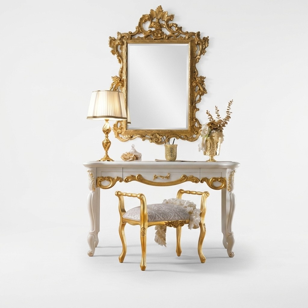 Konsole Kommode Anrichte Wand Dielen Tisch Klassischer Konsolentisch