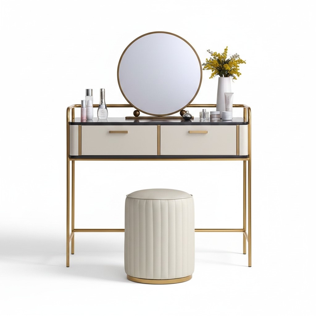 Konsolen Tisch Design Möbel Tische Luxus Schlafzimmer Schminktisch