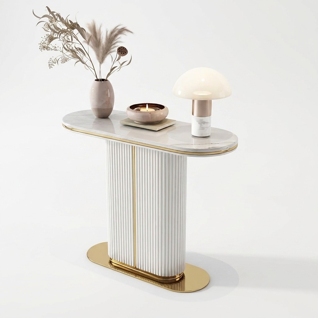 Konsolen Tisch Schminktische Sekräter Modern Stil Schlaf Tische Konsole