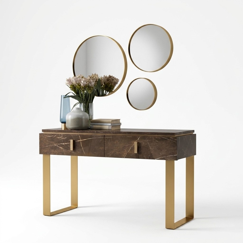 Konsolentisch Design Holz Tisch Konsole Konsolentische Schmink Tisch Sideboard