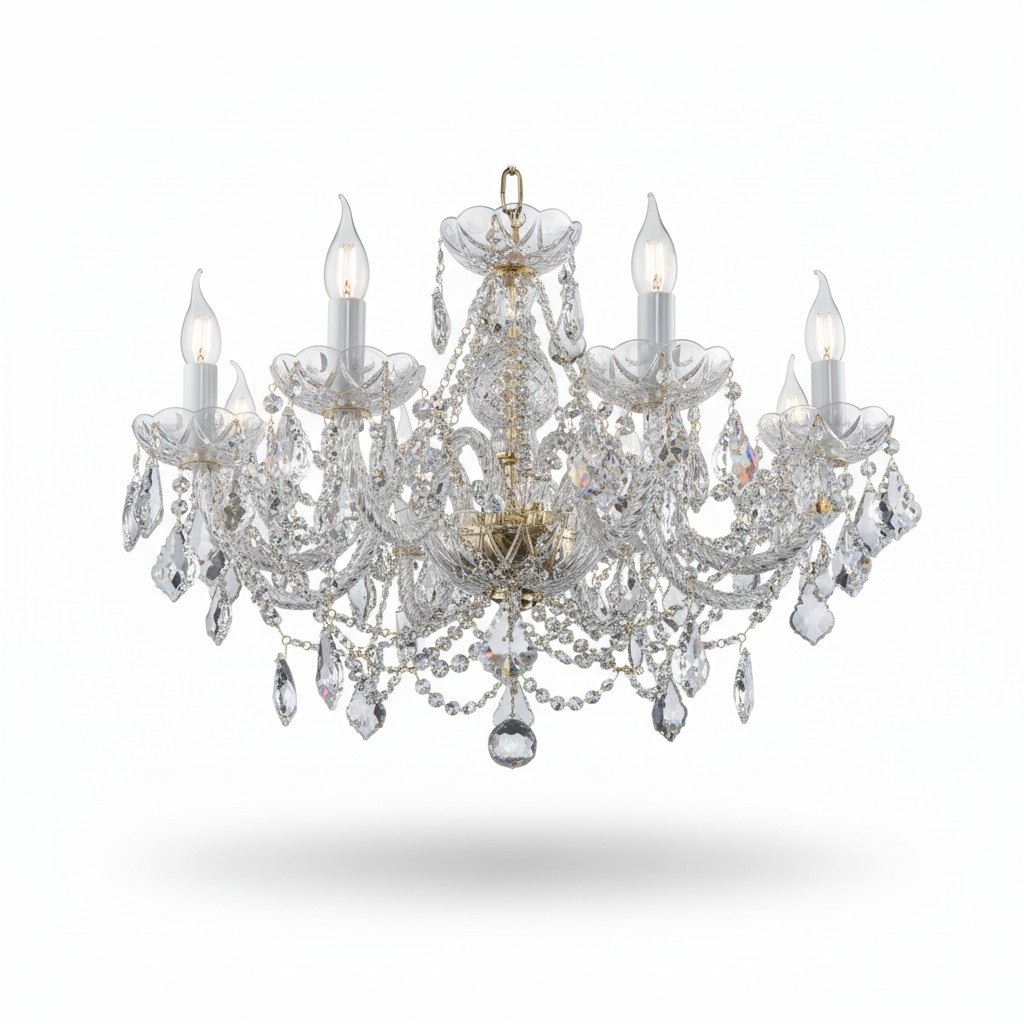 Kronleuchter Kristall Leuchte Deckenleuchte Hängeleuchte Lampe Luster