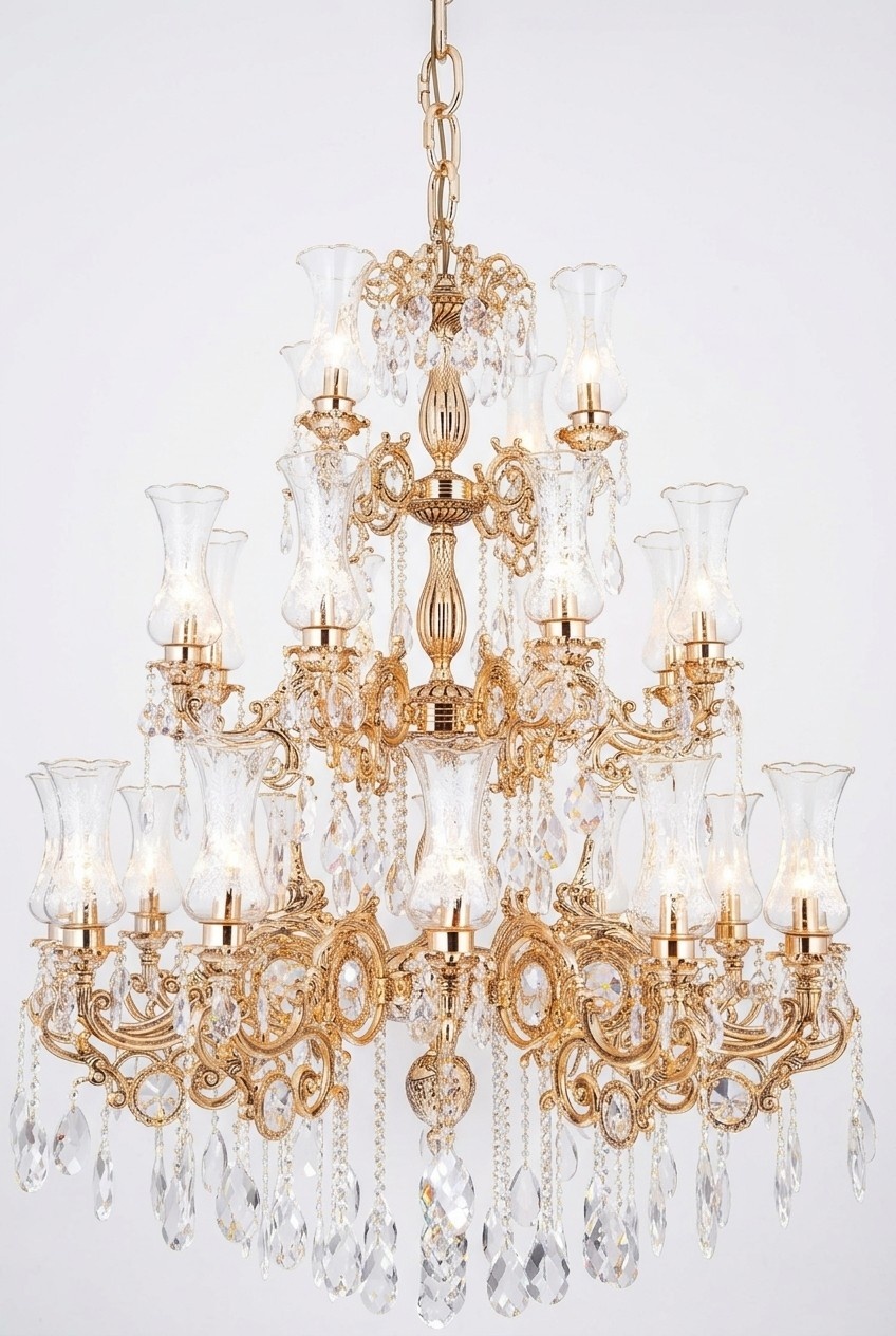 Küniglicher Kronleuchter Wohnzimmer Deckenleuchten Luster Crystal Luxus