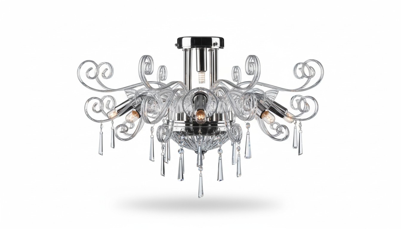 Lampe Luster Kristall Leuchten Decken Hänge Kronleuchter Lampen Leuchte