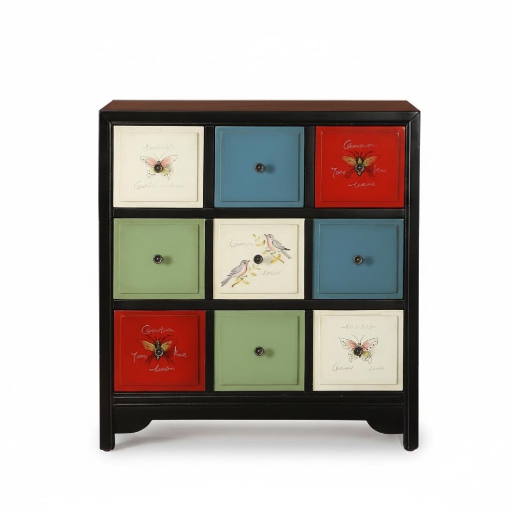 Landhaus Kommode Schrank Kommodenschrank Große Massivholz Kommoden