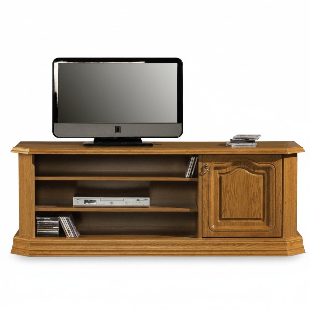 Landhaus RTV Antik Stil Kommode Fernseh Barock Rokoko TV HiFi Schrank