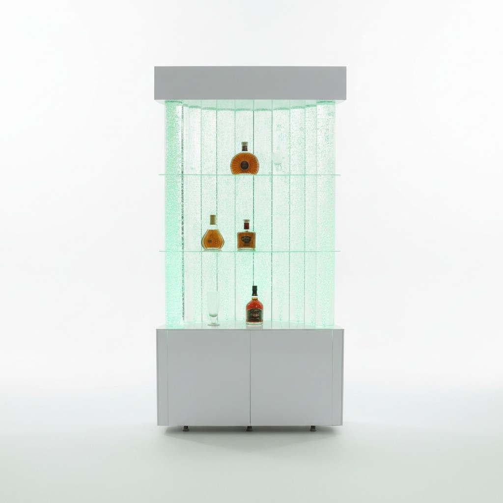 LED Regal Bar Wasser Wand Säule Beleuchtete Wasserwände Bar Theke