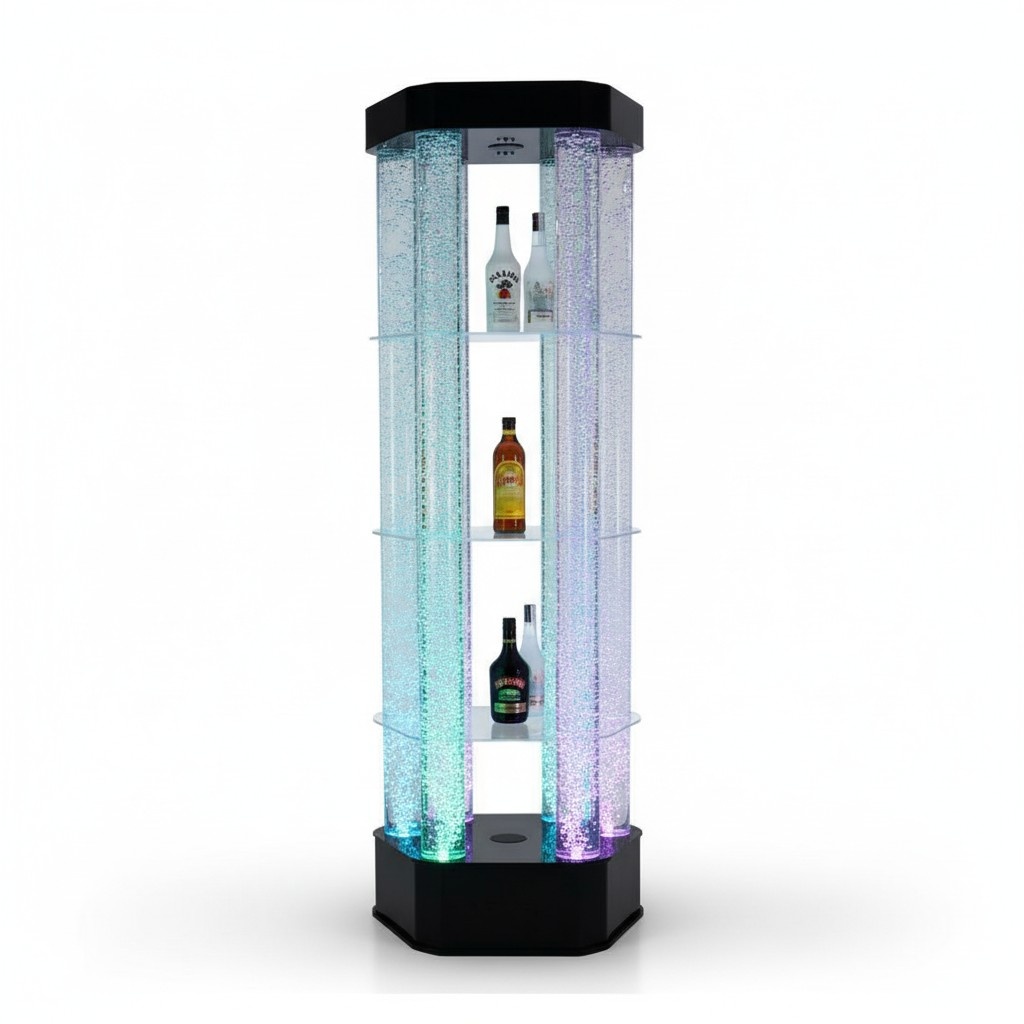 Led Wasser Wand Bar Regal Säule Wassersäulen Theke Designer Beleuchtet