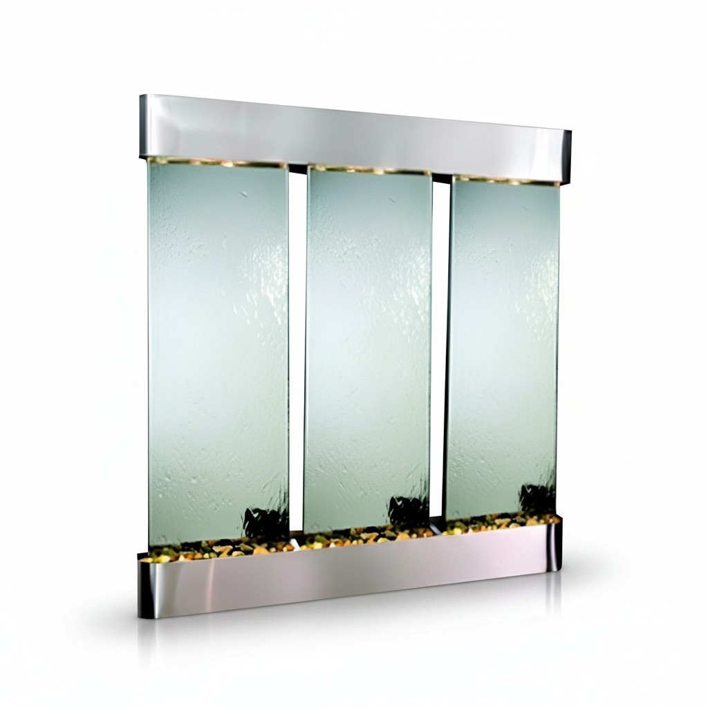 Led Wasserwand Design Wasser Säulen Wasserfall Bild Rahmen 56*117