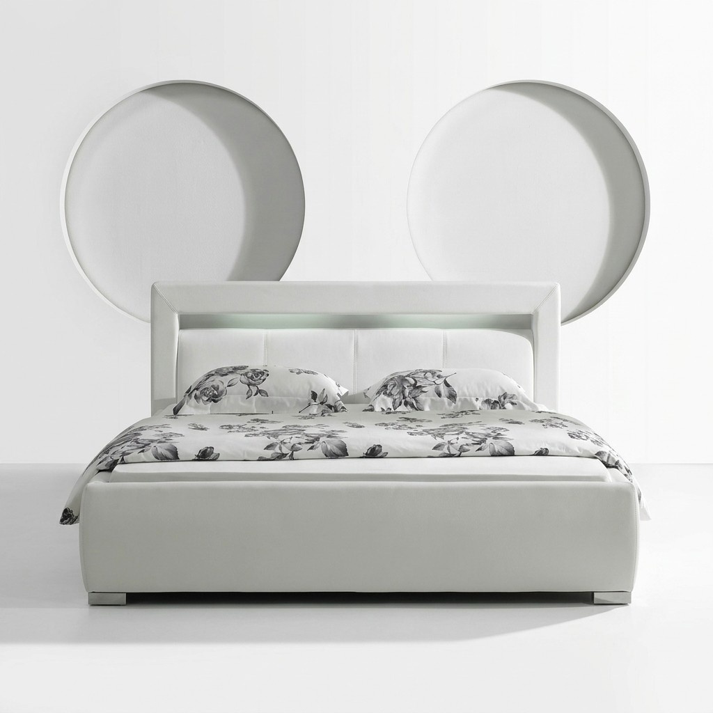 Leder Bett Polster Design Luxus Doppel Hotel Schlaf Zimmer Ehe Betten
