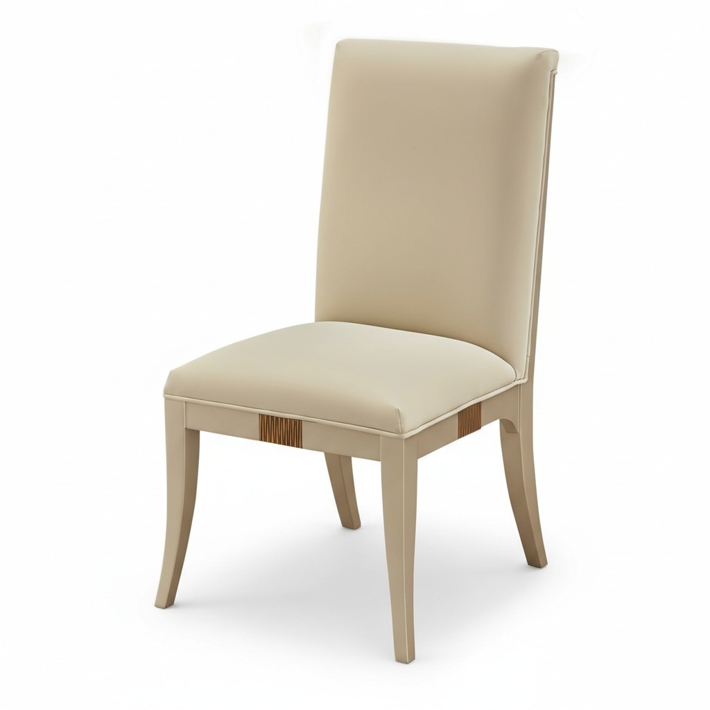 Leder Stuhl Sessel Polster Luxus Stuhl Designerstuhl Esszimmer Holzstühle