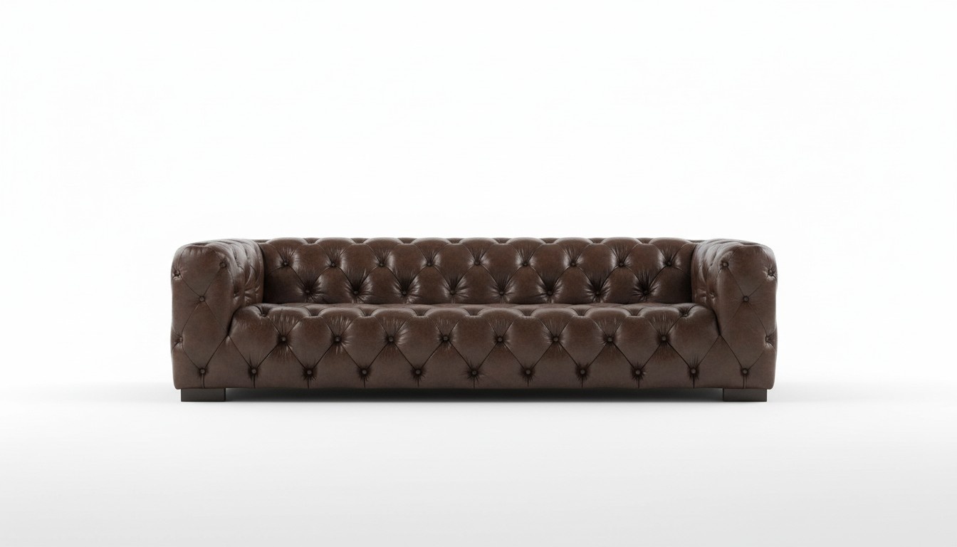 Ledersofa Couch Polster Designersofa Leder Sofa Chesterfield XXL Big Sofas
