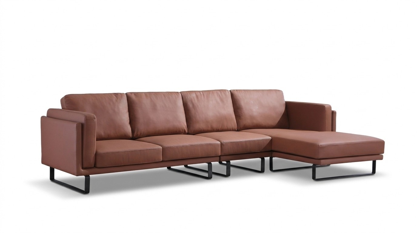 Ledersofa Couch Sofagarnitur Ecksofa Eck Garnitur Design Modern Sofa