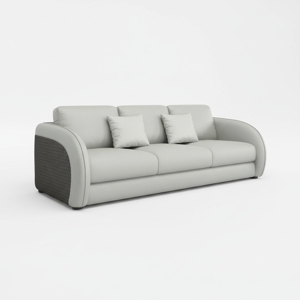 Ledersofa Sofagarnitur Polster Couchen Klassische Wohnzimmer Möbel