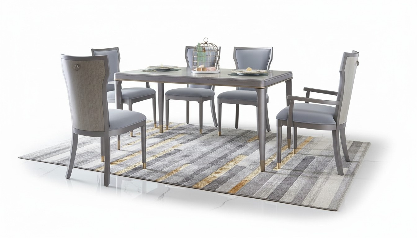 Lehnstühle Stuhl Set Gruppe Esszimmer Holz Polster Stühle 6x Lehn Garnitur