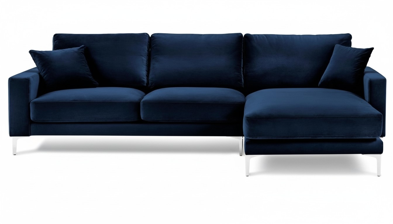 Loft Sofa Luxus Eckcouch Moderne Möbel Eckgarnitur sofas Samt Couchen Wohnzimmer