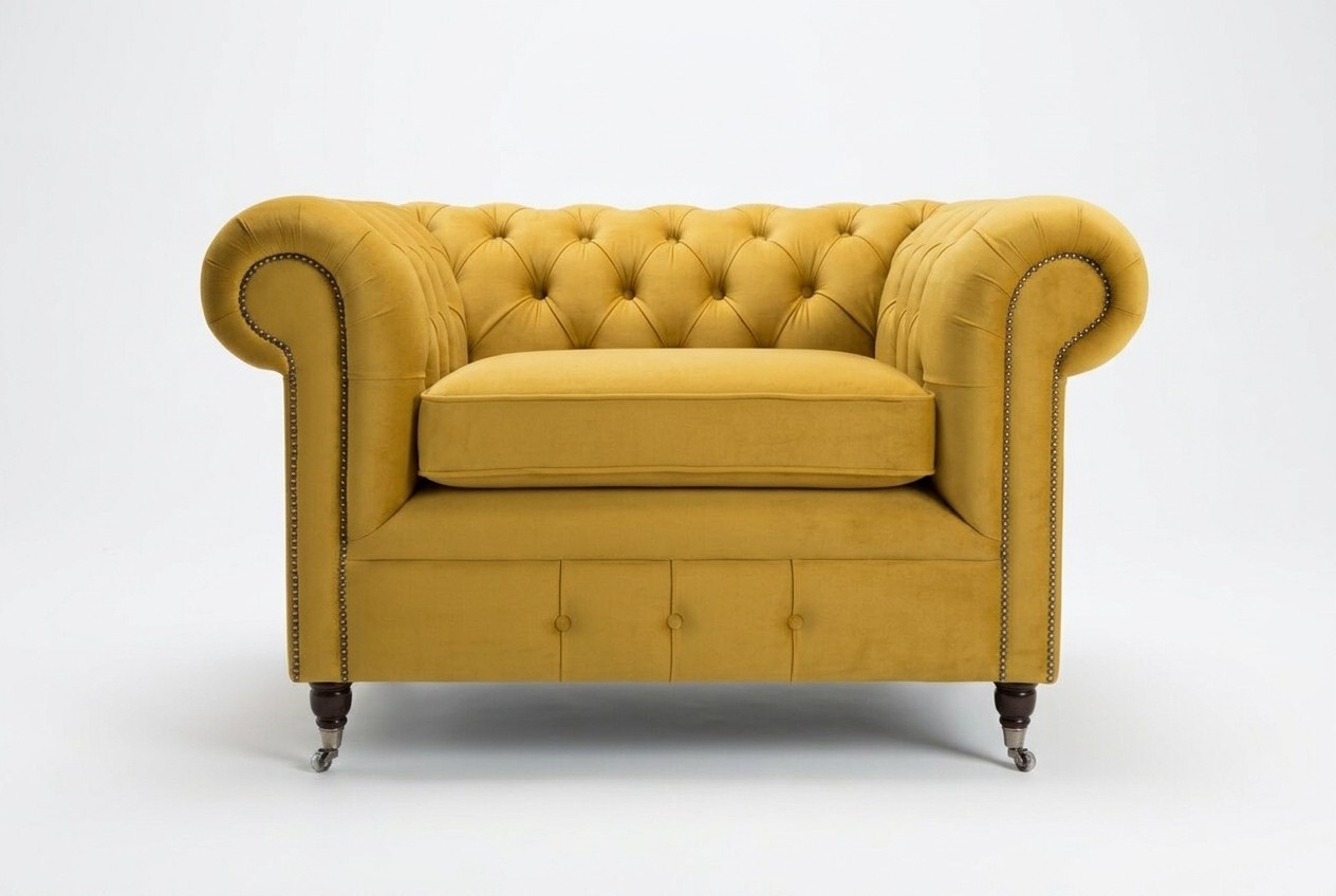 Lounge Luxus Fernseh Club Polster Sitzer Sessel Design Couch Sofa