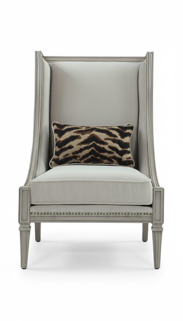 Lounge Luxus Sessel Polster Stühle Wohnzimmer Moderner Design Lounge