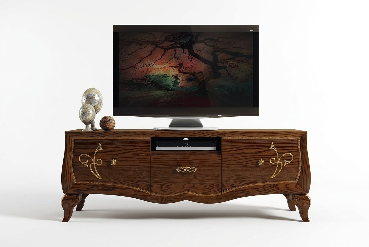 Lowboard Schrank rtv Wohnzimmer tv Holz Möbel Schrank Klassisch Sideboard