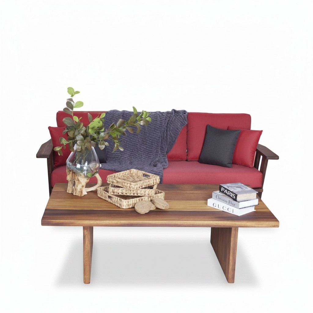 Luxuriöse Gartenmöbel Set Dreisitzer Sofa Couch Terrassenmöbel Couchtisch