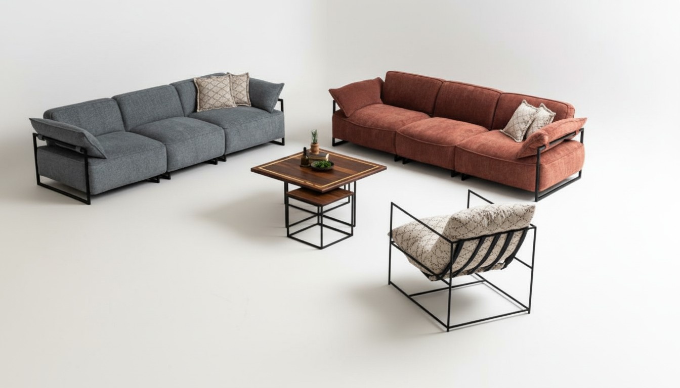 Luxus Sofagarnitur 4 4 1 Sitzer Set Couchtisc Sofa Polster Couchen Couch
