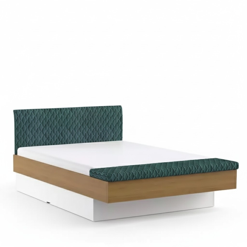 Luxus Bett Design Doppel Hotel Betten Königliches Holz Möbel Echtholz