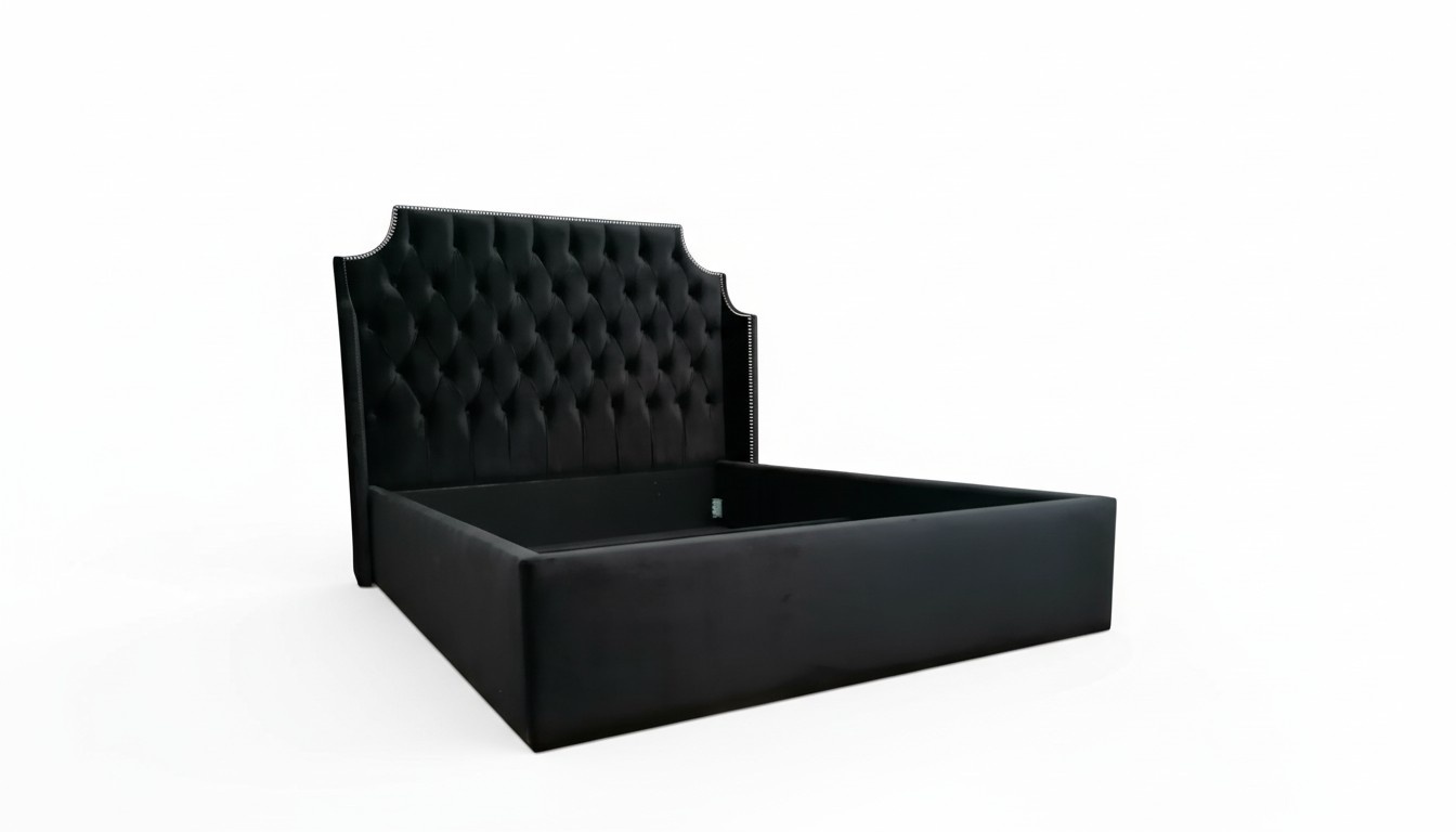 Luxus Bett Samt Betten 180x200 Klassisch Schlafzimmer Samt Möbel