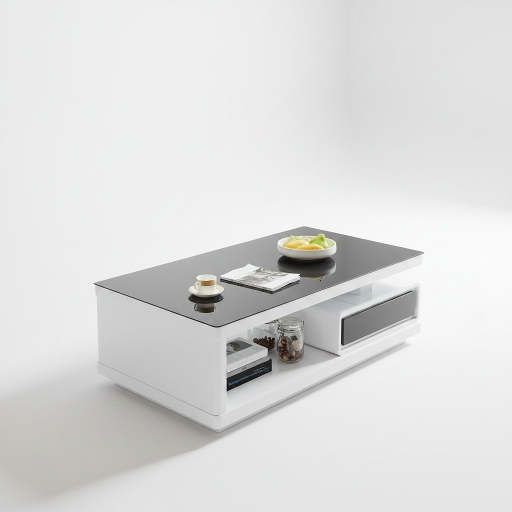 Luxus Couchtisch Ablagetisch Beistelltisch Glastisch Moderne Möbel