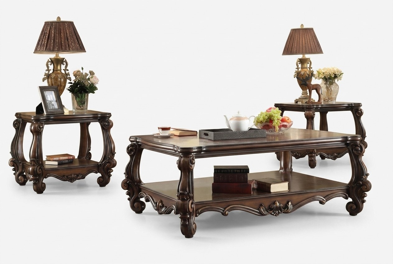 Luxus Couchtisch Echtes Holz Holz Beistell Sofa Tische Tisch Wohnzimmer