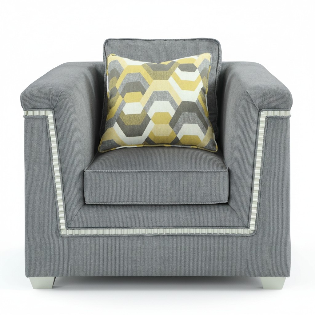 Luxus Design Möbel Stühle Moderner Design Sessel Textil Wohnzimmer